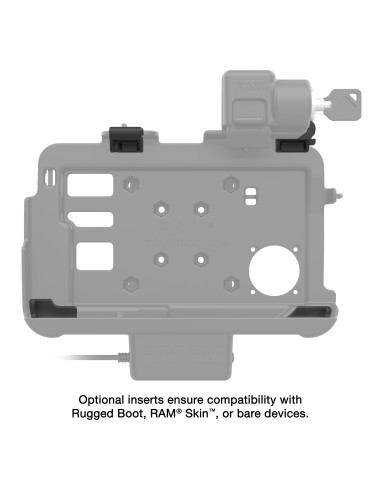 Locking RAM® Thin-DockT for Zebra ET401 & ET4x 8"