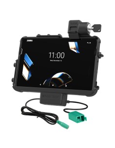 Locking RAM® Thin-DockT + Dual USB for Zebra ET401 10"