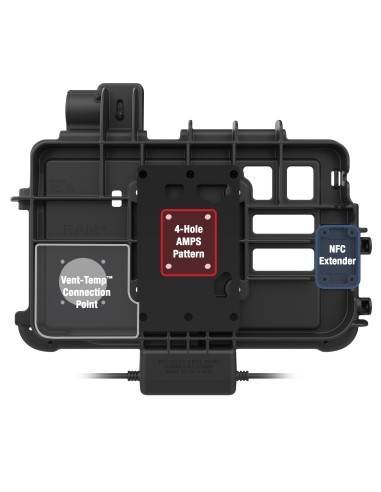 RAM® Thin-DockT + Dual USB for Zebra ET401 & ET4x 10"