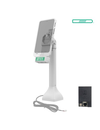 GDS® Uni-ConnT 14" Pedestal Dock with PoE - Gray