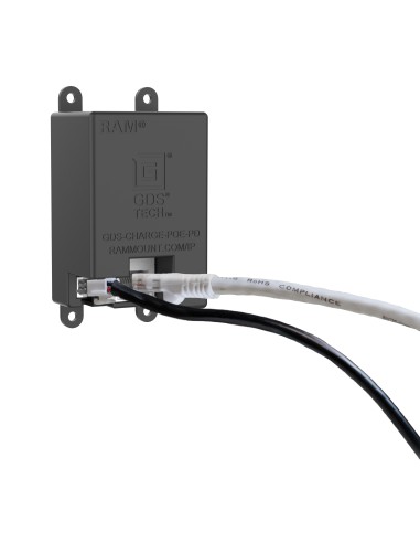 GDS® Uni-ConnT Tilt & Swivel Dock with PoE + Data - Gray