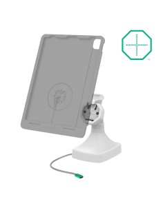 GDS® Uni-ConnT Powered Tilt & Swivel Dock with USB-C + Data - Gray 2