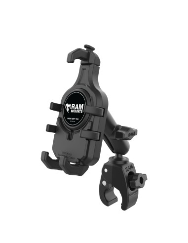 RAM® Quick-GripT Pro Phone Mount with Small Tough-ClawT Base - Medium