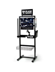 RAM® Standing Floor Display with Baskets