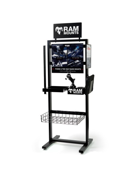 RAM® Standing Floor Display with Baskets