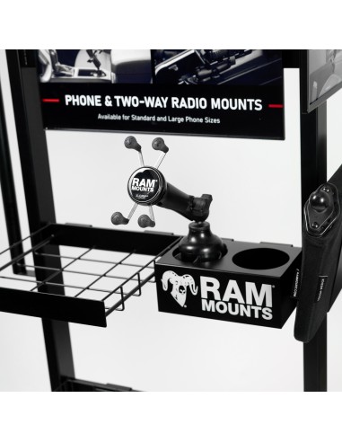 RAM® Standing Floor Display with Baskets