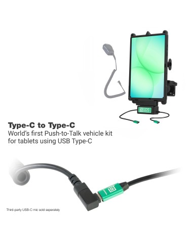 GDS® Uni-ConnT Vehicle Bundle + Single USB-C for Samsung Tab A11+