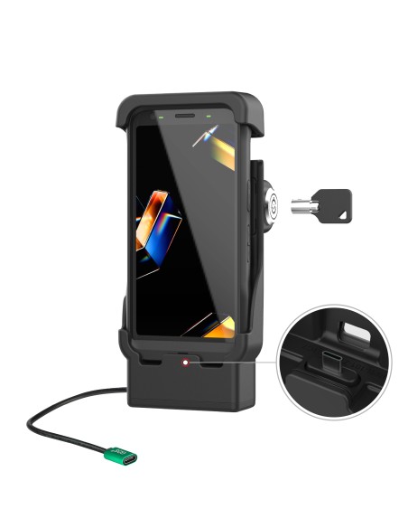 RAM® Locking Powered Dock with USB-C for Zebra TC501