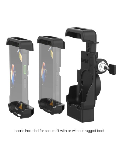 RAM® Locking Spring-Loaded Holder for Zebra TC501 & TC701