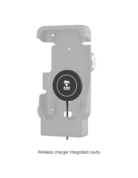 RAM® Locking Spring-Loaded Holder for Zebra TC501 & TC701