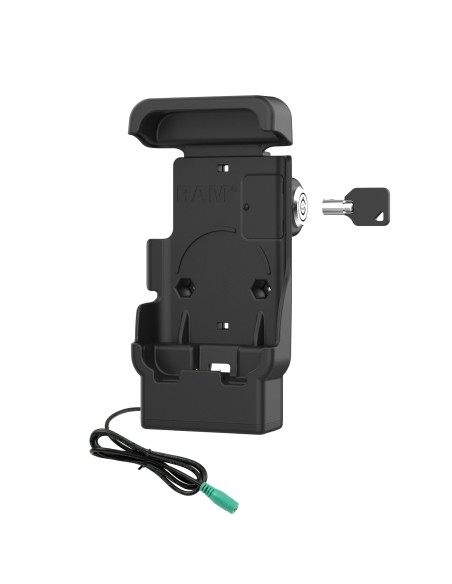 RAM® Locking Powered Dock with Pogo Pins for Zebra TC501