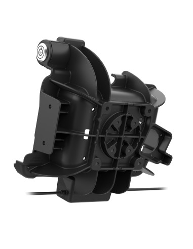 Locking RAM® Tough-DockT Power + Dual USB for Zebra ET401 8"