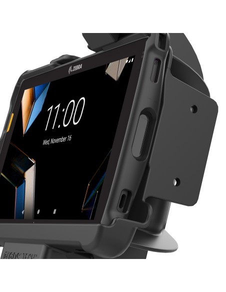 Locking RAM® Tough-DockT Power + Dual USB for Zebra ET401 8"