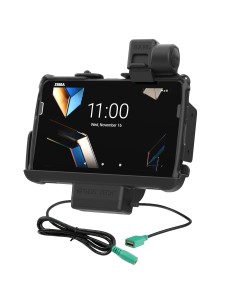 Locking RAM® Tough-DockT Power + Data for Zebra ET401 8"