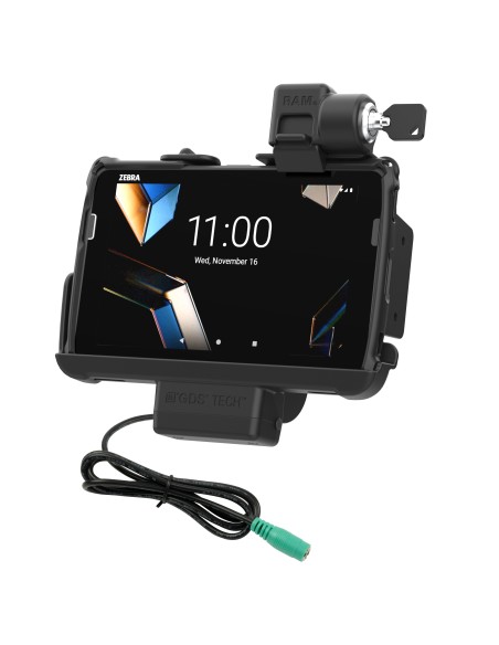 Locking RAM® Tough-DockT for Zebra ET401 8"