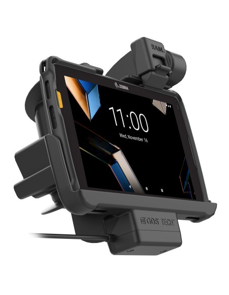 RAM® Tough-DockT with Latch for Zebra ET401 8"