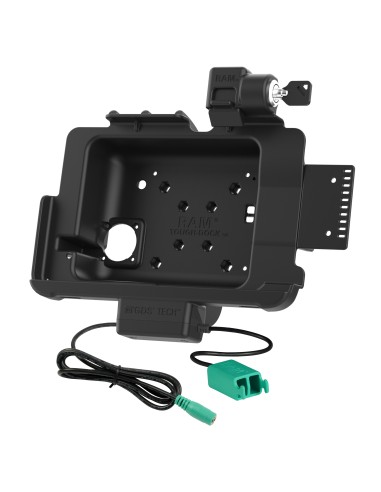 Locking RAM® Tough-DockT Power + Dual USB for Zebra ET401 10"