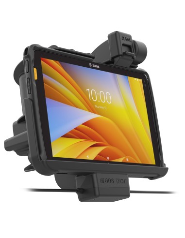 Locking RAM® Tough-DockT Power + Dual USB for Zebra ET401 10"