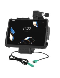 Locking RAM® Tough-DockT Power + Data for Zebra ET401 10"