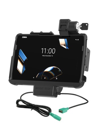 Locking RAM® Tough-DockT Power + Data for Zebra ET401 10"