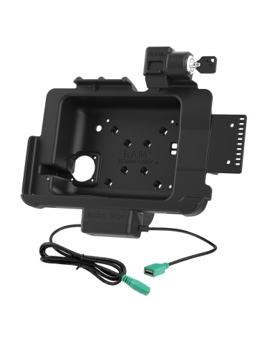 Locking RAM® Tough-DockT Power + Data for Zebra ET401 10"