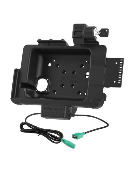 Locking RAM® Tough-DockT Power + Data for Zebra ET401 10"