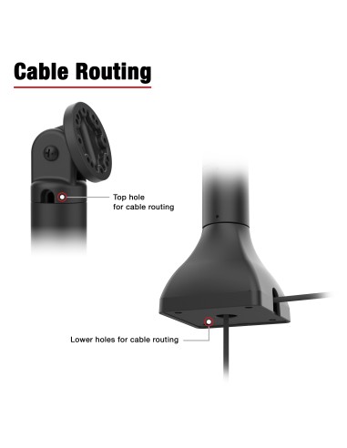 RAM® 7" Pedestal Mount with AMPS Pattern