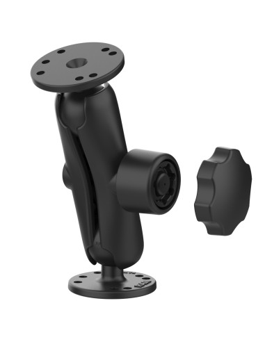 RAM® Double Ball Mount with Pin-LockT Security Knob - C Size Medium