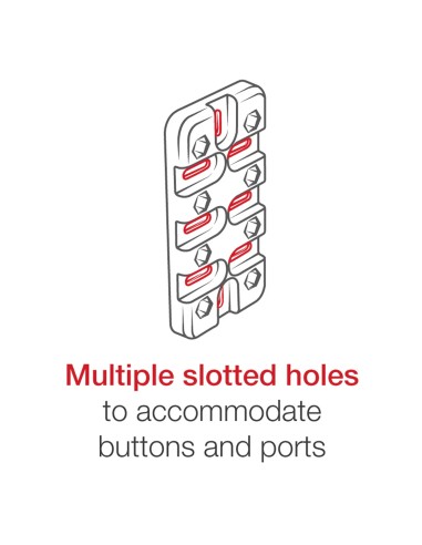 RAM® Finger-GripT Universal Mount with Small Tough-ClawT