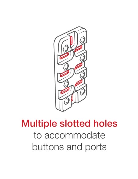 RAM® Finger-GripT Universal Mount with Small Tough-ClawT