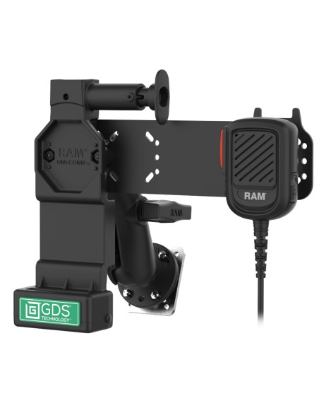 GDS® Uni-ConnT PTT Remote Speaker Mic Bundle for ESChat & Zello