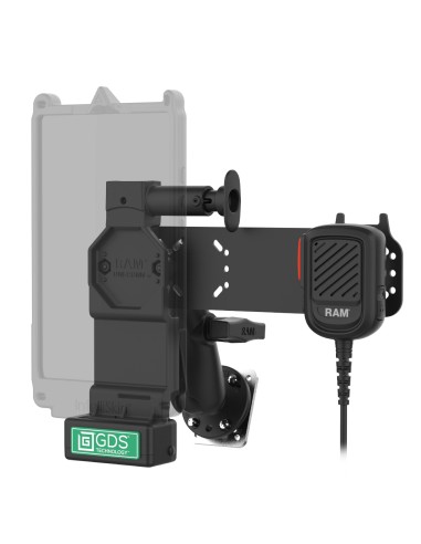 GDS® Uni-ConnT PTT Remote Speaker Mic Bundle for ESChat & Zello