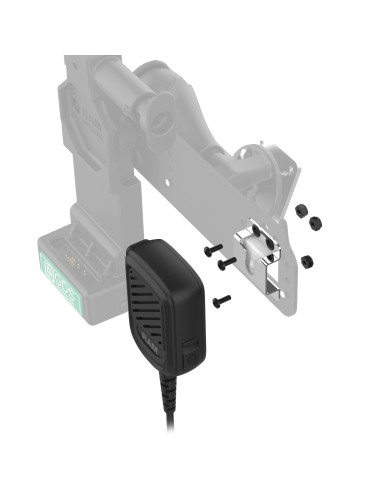 GDS® Uni-ConnT PTT Remote Speaker Mic Bundle for Kodiak