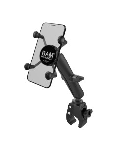 RAM® X-Grip® Phone Mount with RAM® Tough-ClawT Small Clamp Base - Long