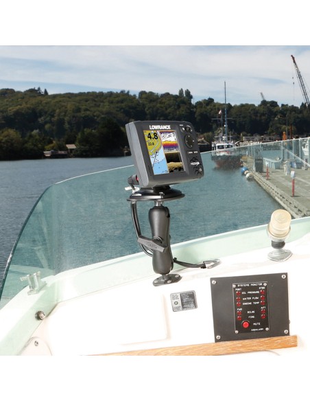 RAM® Fish Finder Mount for Humminbird Devices - C Size Medium