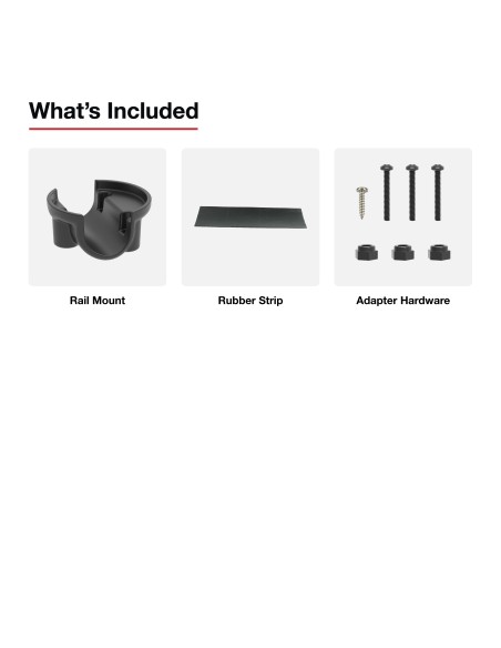 RAM® Rail Adapter Kit for Round Bases