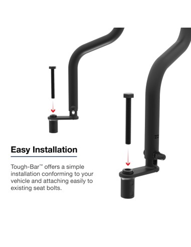 RAM® Tough-BarT for '25-26 Ford Interceptor - Setina Console & 8" Screen