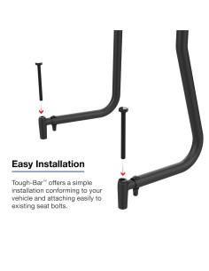 RAM® Tough-BarT for '19-26 Chevrolet Silverado (Console) 13.4" Display 2