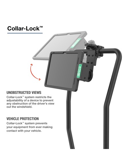 RAM® Friction Hinge Mount for Tough-BarT with Roto-ViewT & Pivot Feature