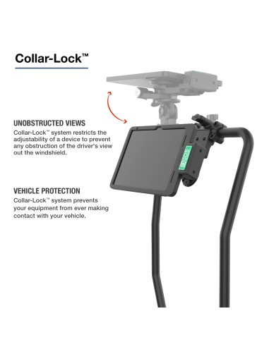 RAM® Friction Hinge Mount for Tough-BarT with Pivot Feature