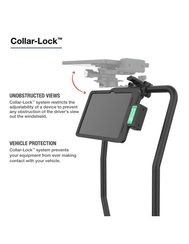 RAM® Friction Hinge Mount for Tough-BarT with Roto-ViewT