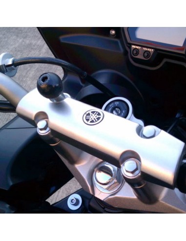 RAM® Motorcycle Handlebar Clamp Base with M8 Bolts