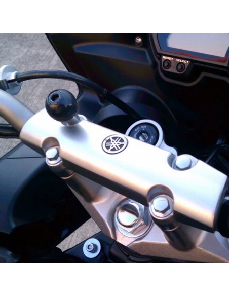 RAM® Motorcycle Handlebar Clamp Base with M8 Bolts