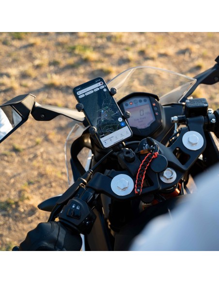 RAM® X-Grip® Phone Mount with RAM® Tough-ClawT Small Clamp Base - Short