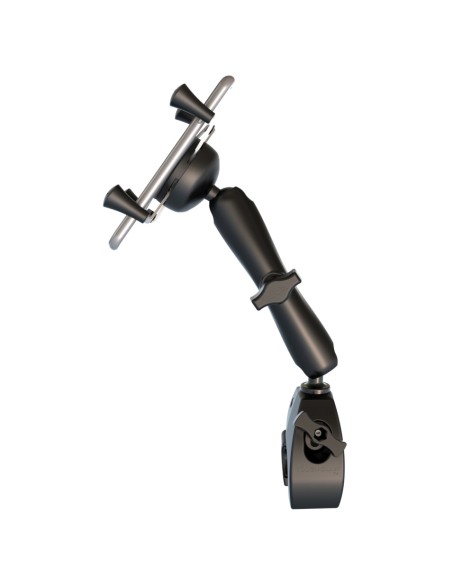 RAM® X-Grip® Phone Mount with RAM® Tough-ClawT Small Clamp Base - Long