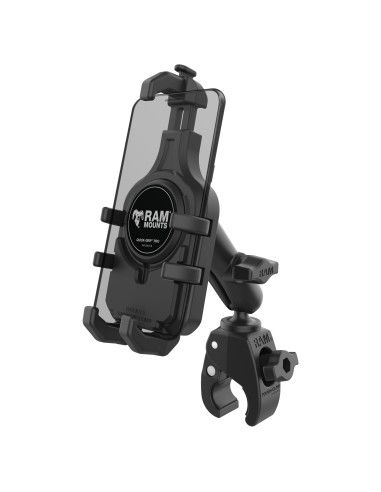 RAM® Quick-GripT Pro Phone Mount with Small Tough-ClawT Base - Medium