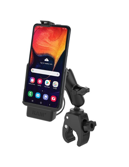 RAM® EZ-Roll'rT Powered Tough-ClawT Mount for Samsung XCover Pro