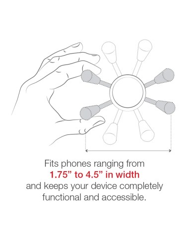 RAM® X-Grip® Large Phone Mount with Tough-ClawT Medium Clamp Base