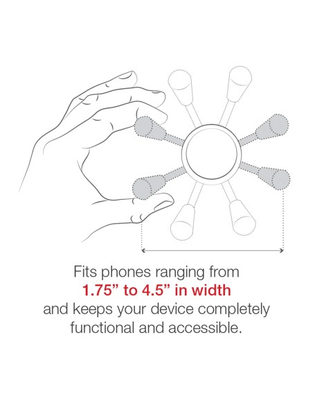 RAM® X-Grip® Large Phone Mount with Tough-ClawT Medium Clamp Base