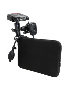 RAM® Tough-WedgeT Temporary Radio + Mic Vehicle Mount Bundle